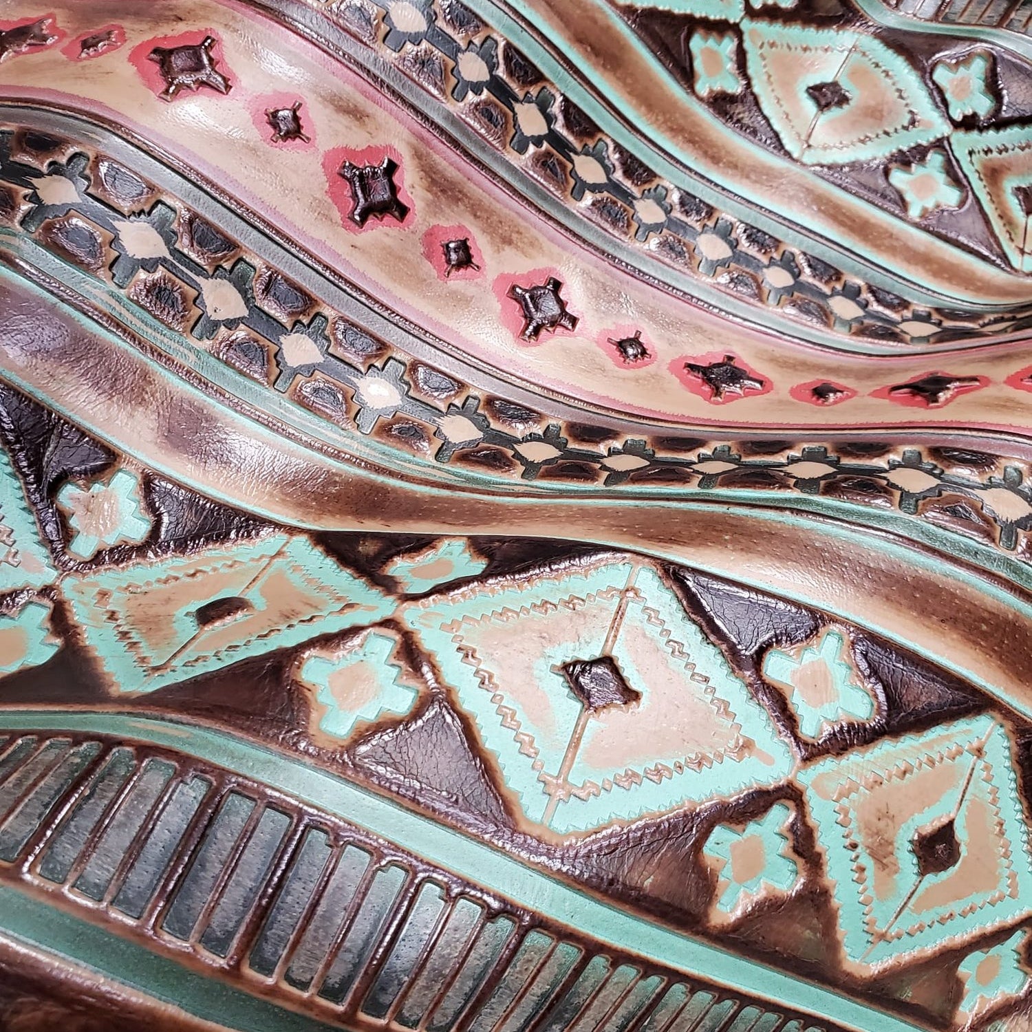 Leather Turquoise Navajo