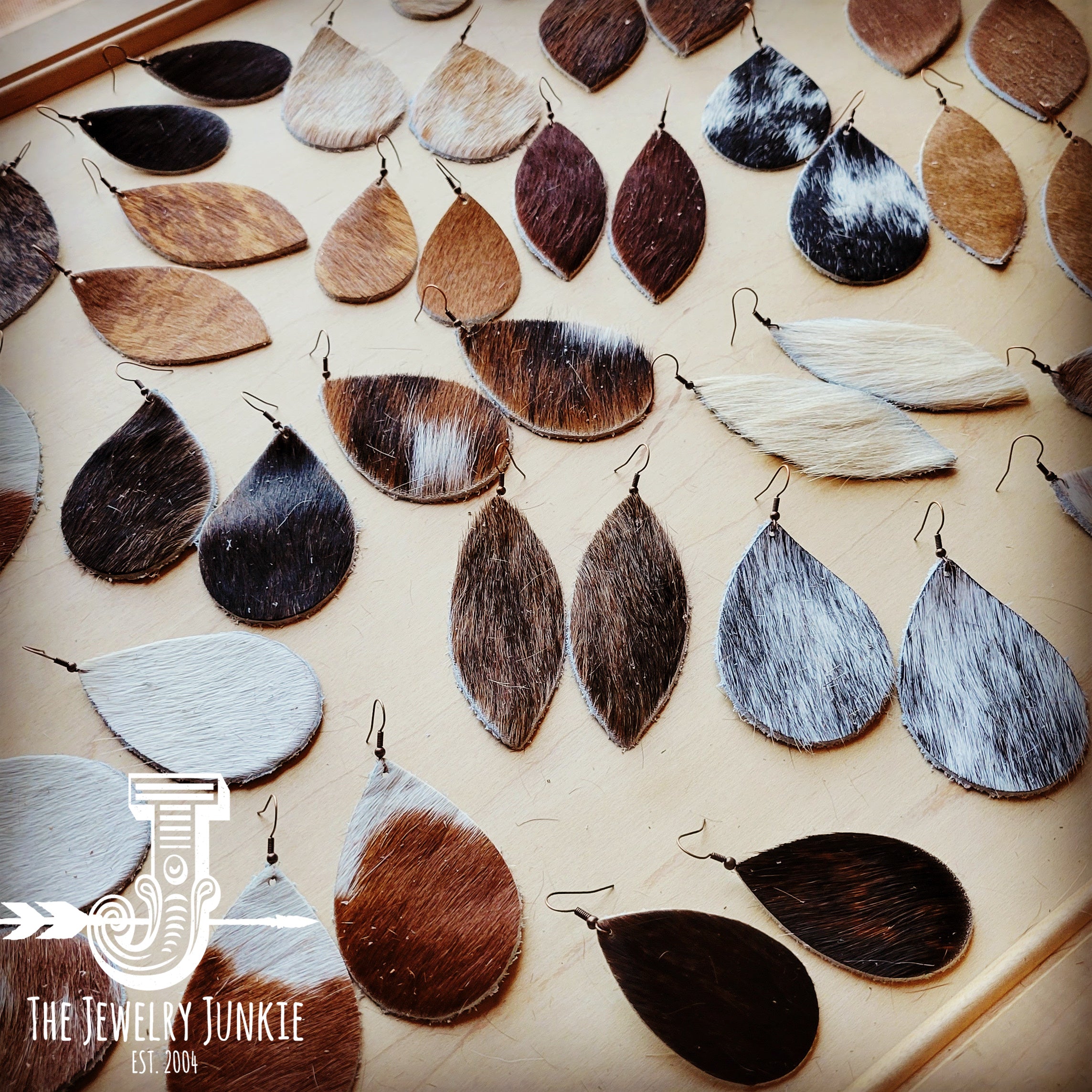 Leather Earring Starter Pack-Hair-On-Hide