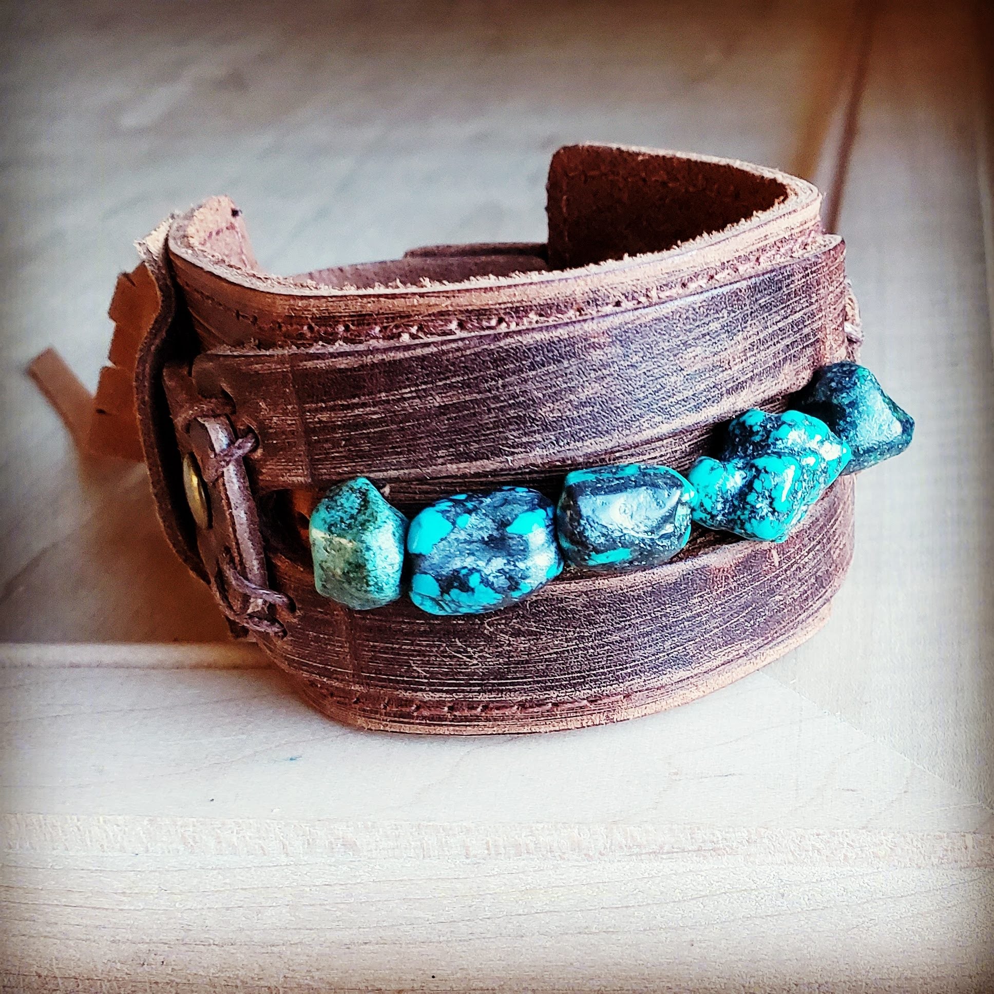 leather cuff bracelet