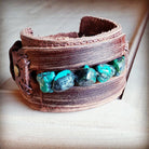 leather cuff bracelet