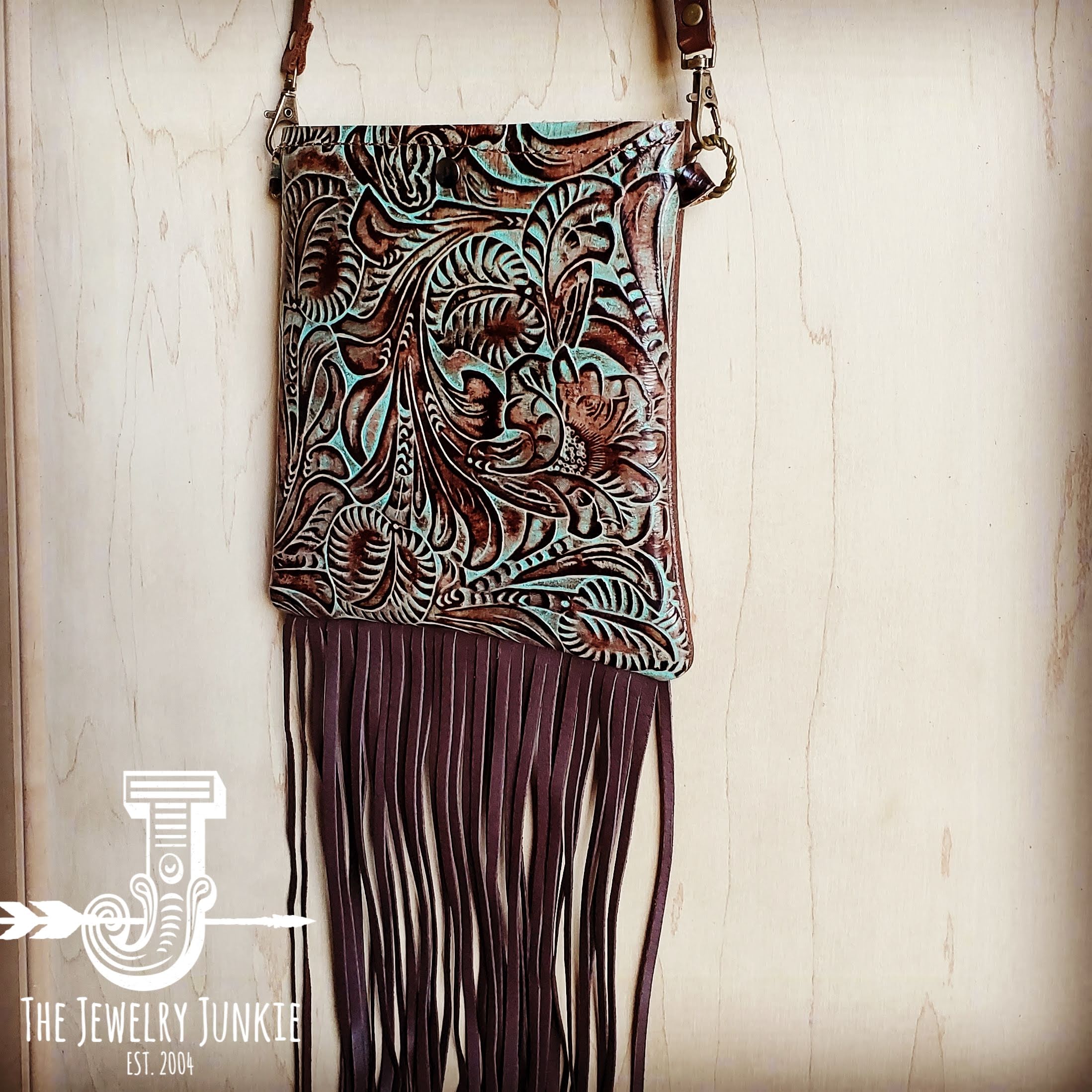 Icon - Crossbody Tote with Boho Fringe, Braided Handle – Vintage