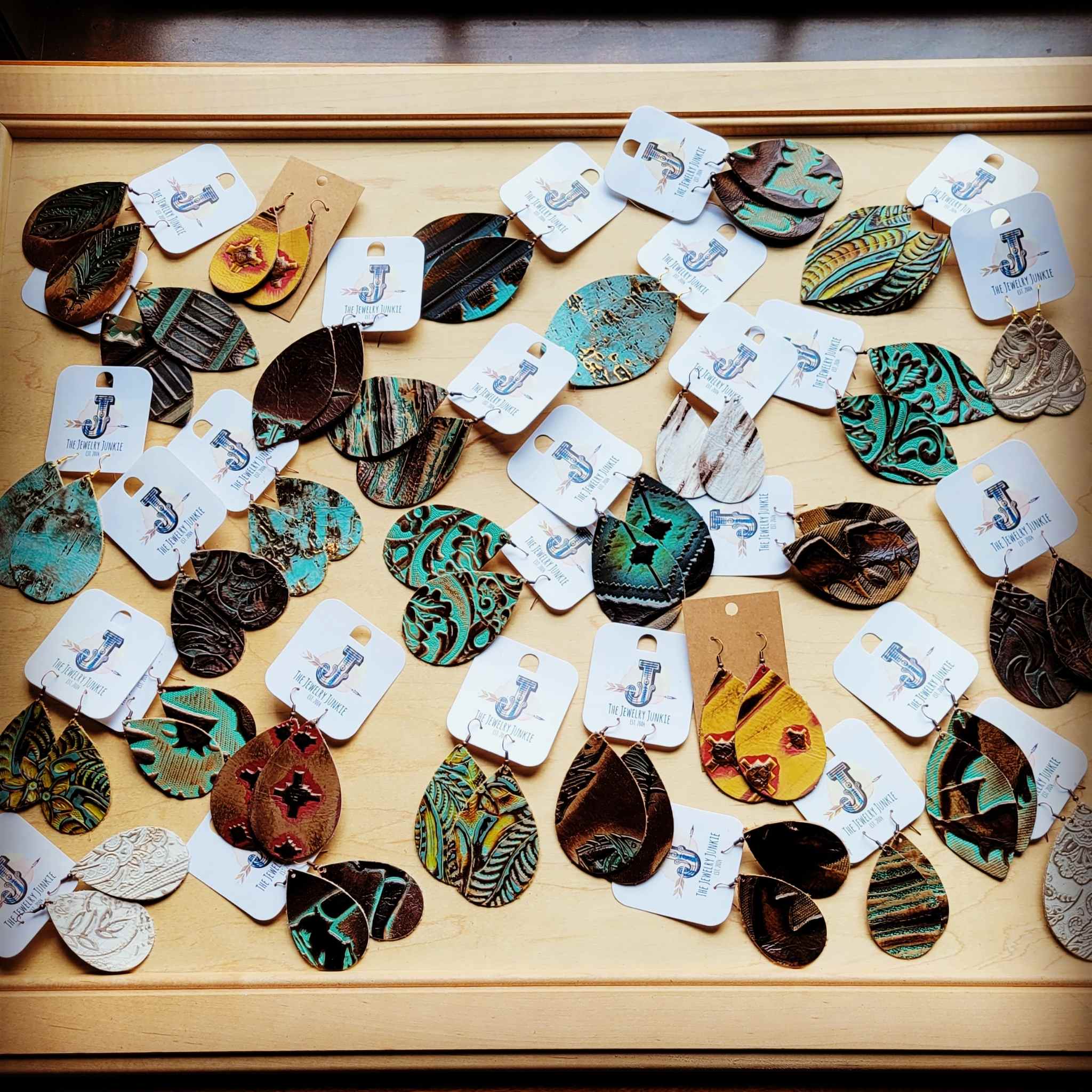 Leather Earring Starter Pack-Embossed