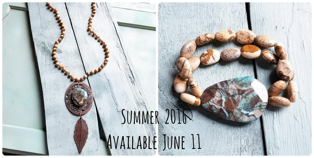 June Market and New Summer 2016 Jewelry