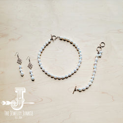 Genuine Freshwater Pearl Collar Necklace Wedding Collection 258g