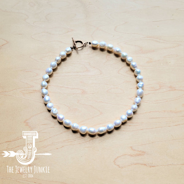 Genuine Freshwater Pearl Collar Necklace Wedding Collection 258g