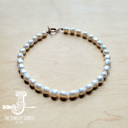 Genuine Freshwater Pearl Collar Necklace Wedding Collection 258g
