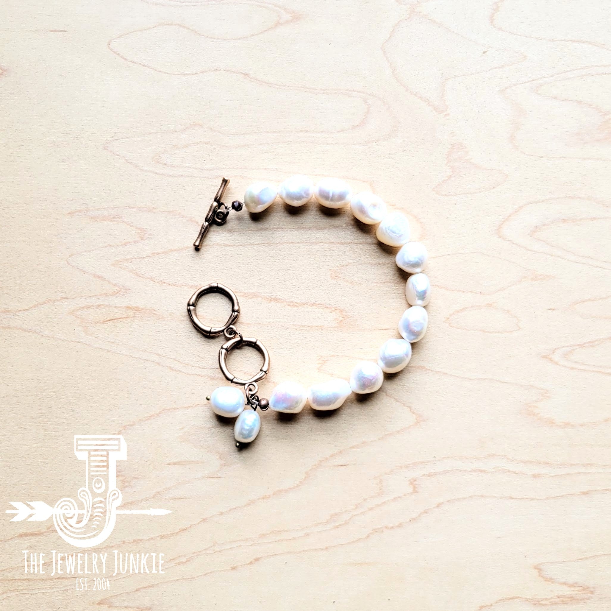 Genuine Freshwater Potatoe Pearl Bracelet