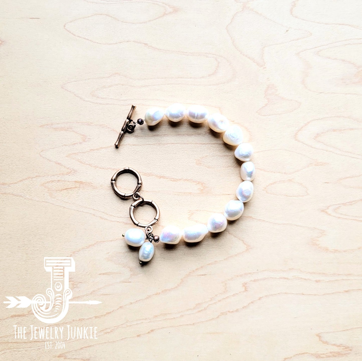 Genuine Freshwater Potatoe Pearl Bracelet