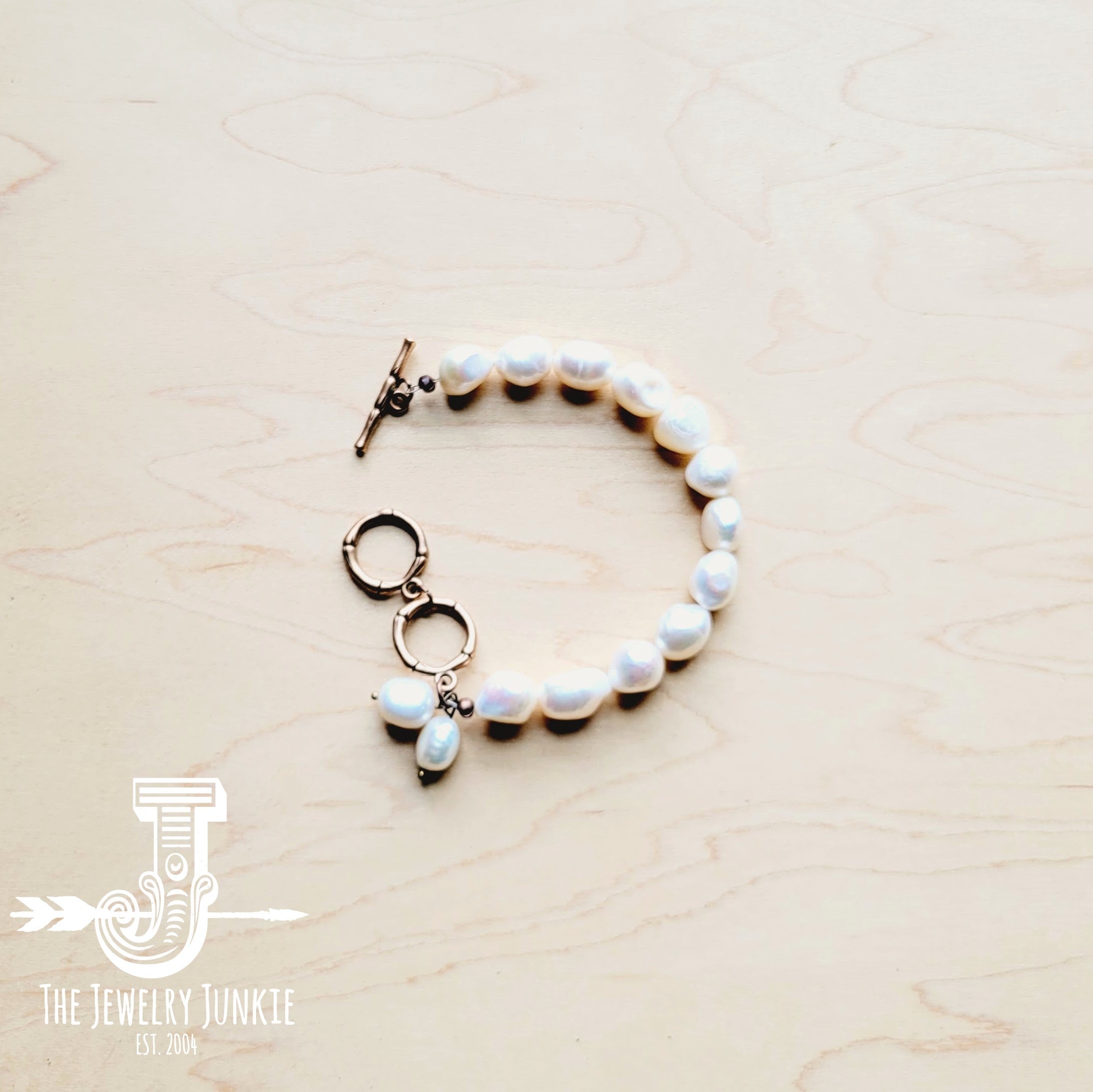 Genuine Freshwater Potatoe Pearl Bracelet