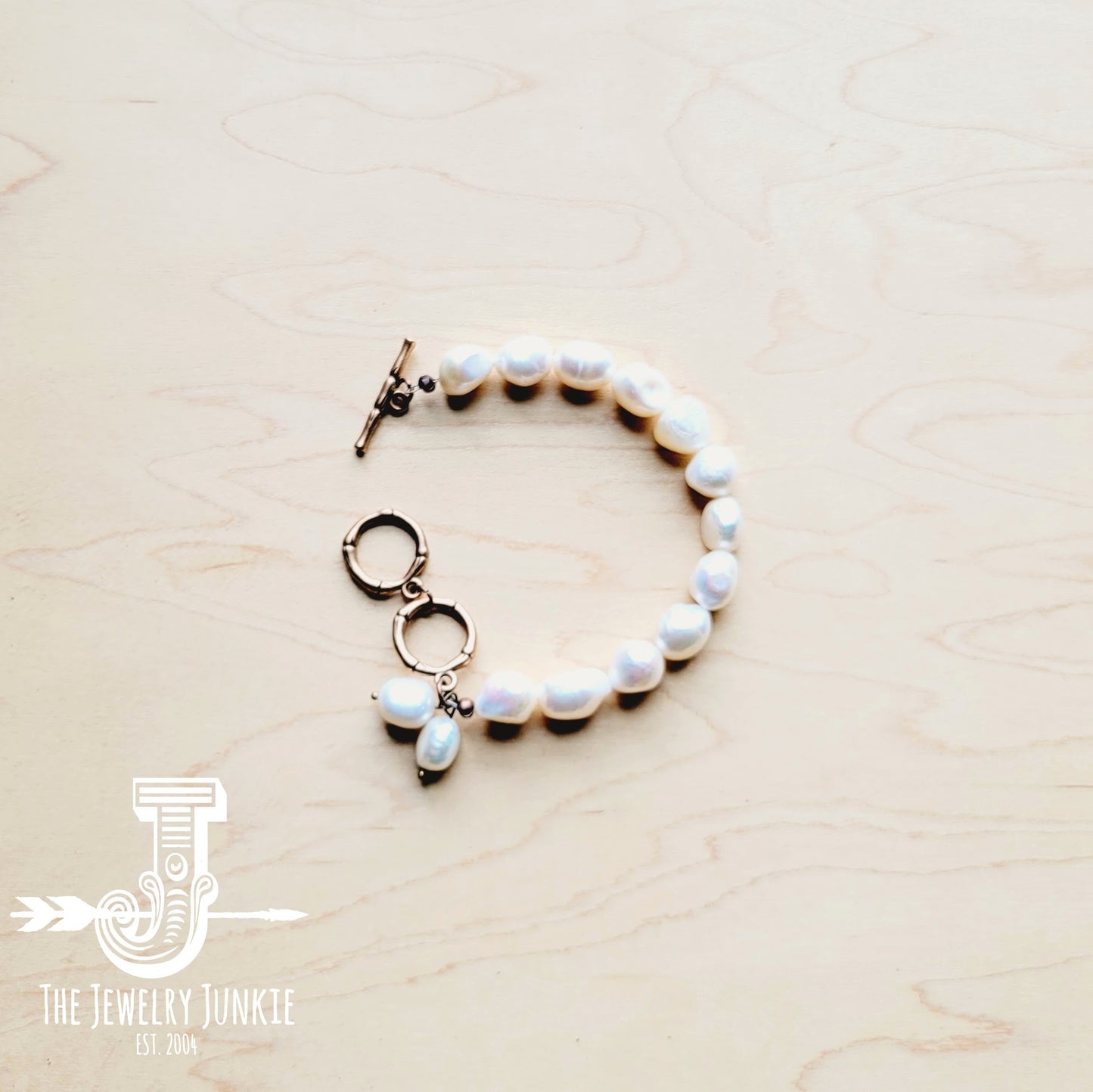 Genuine Freshwater Potatoe Pearl Bracelet