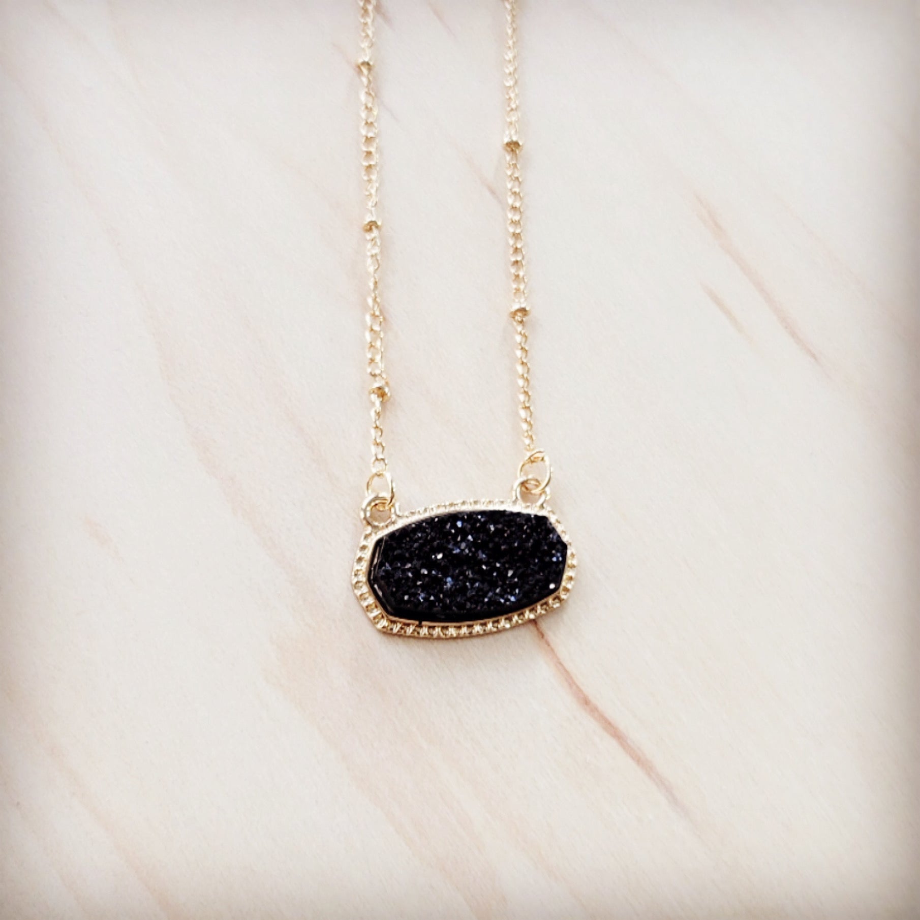 Knotted Gold Chain Necklace w/ Pendant 257kz – The Jewelry Junkie