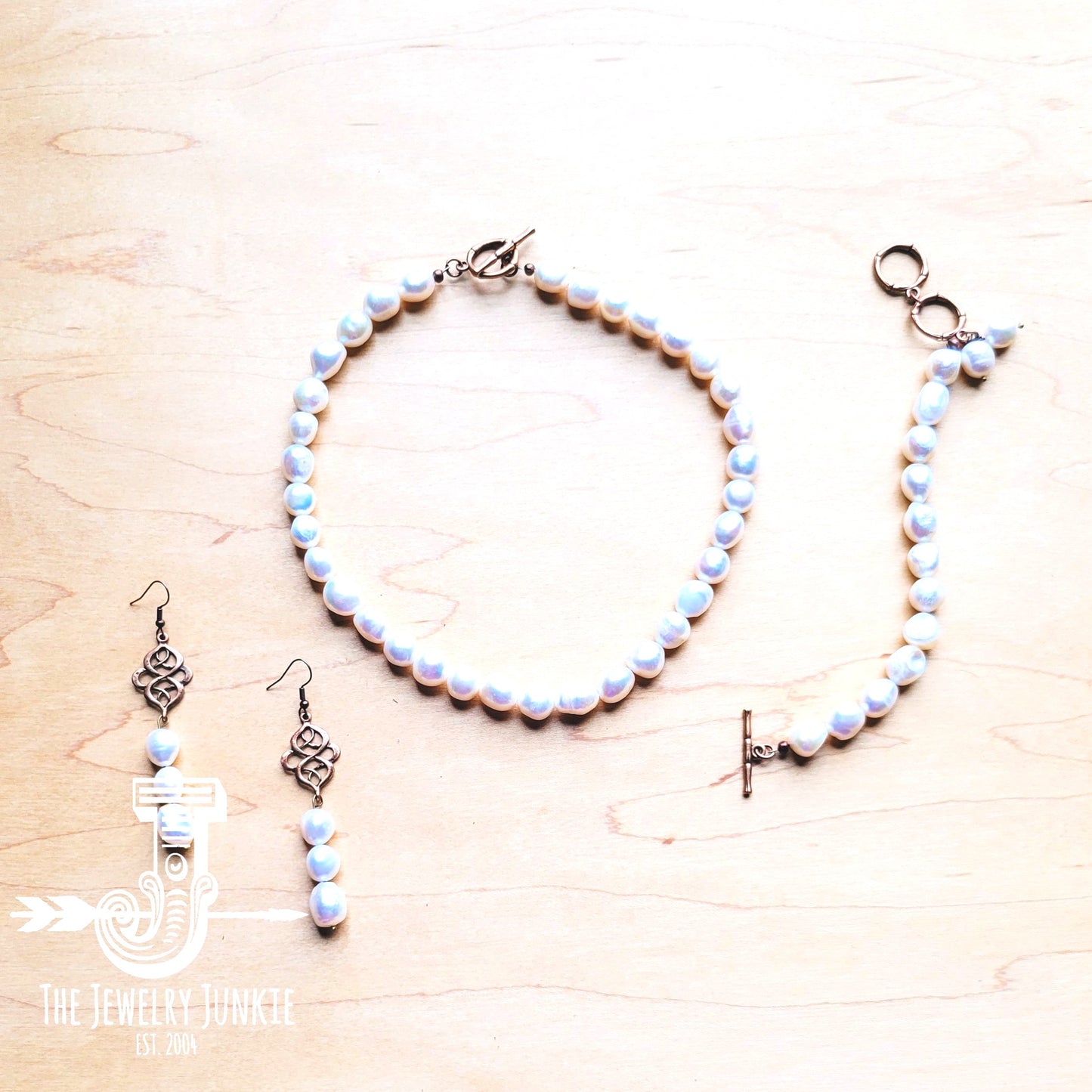Genuine Freshwater Potatoe Pearl Bracelet