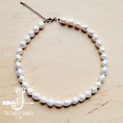 Genuine Freshwater Pearl Collar Necklace Wedding Collection 258g