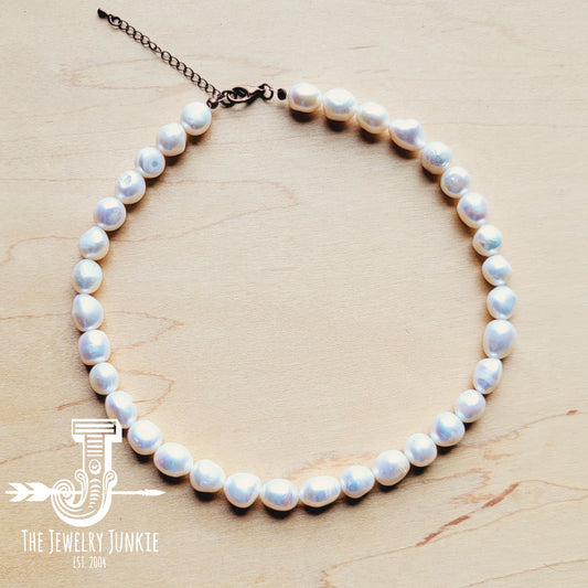 Genuine Freshwater Pearl Collar Necklace Wedding Collection 258g