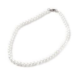 Glass Pearl Collar Necklace Wedding Collection 259v