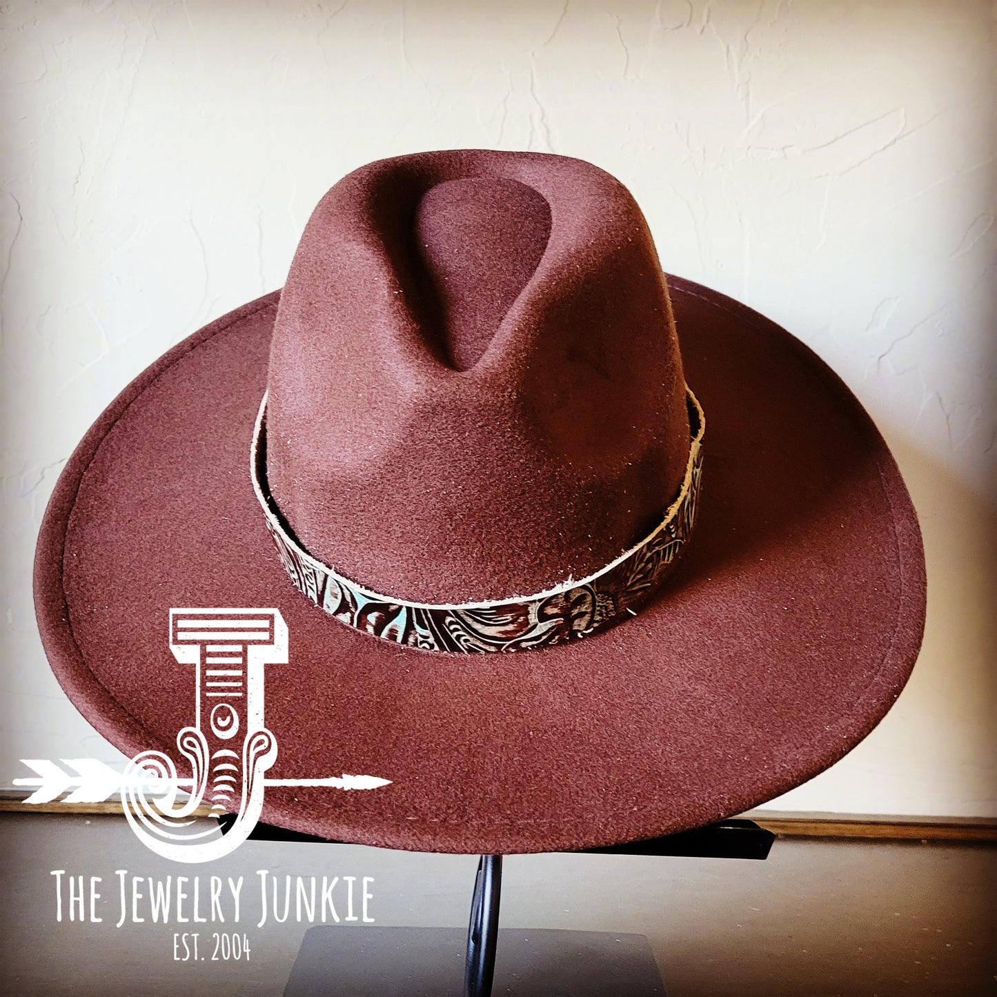 Leather Cowboy Hat Band, Handmade Western Hat Bands 