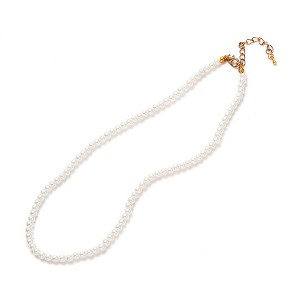 Glass Pearl Collar Necklace Wedding Collection 259v