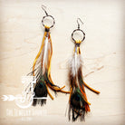 Leather Tassel Earring