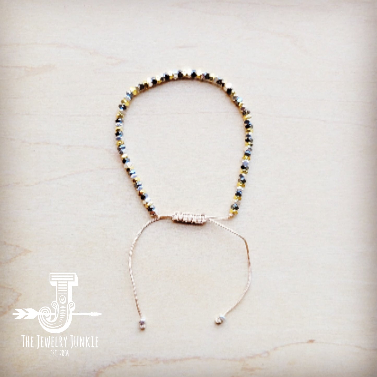 **Stackable Woven Beaded Bracelet in Multi 809x