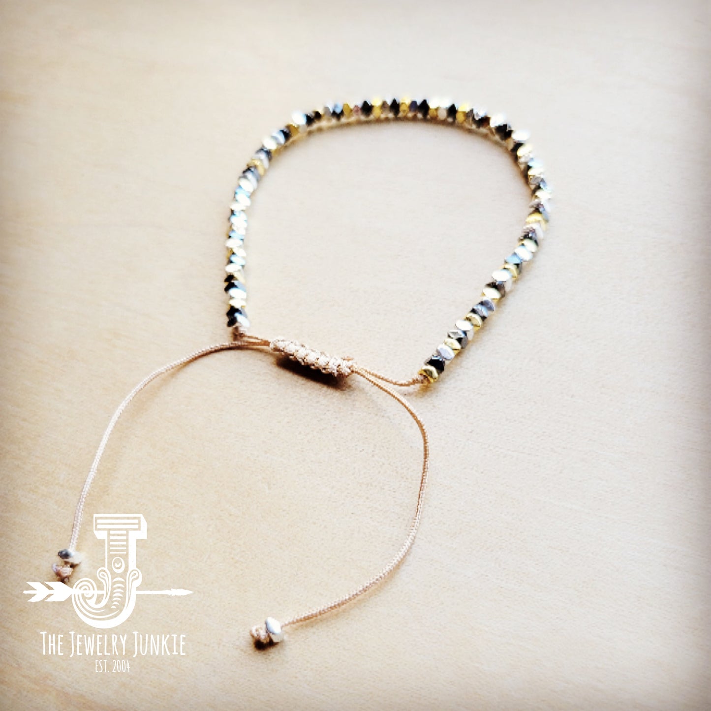**Stackable Woven Beaded Bracelet in Multi 809x