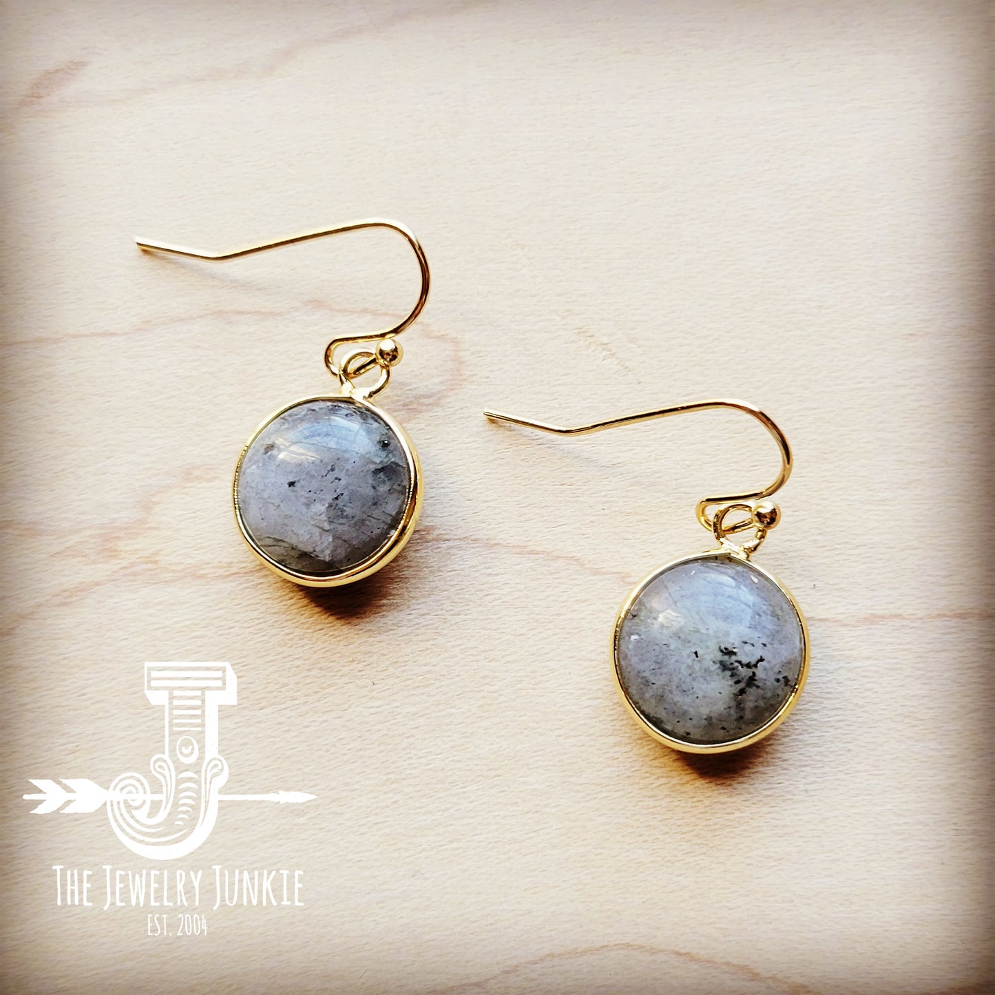 *Labradorite Dangle Earrings 212q