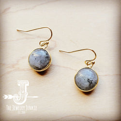 *Labradorite Dangle Earrings 212q