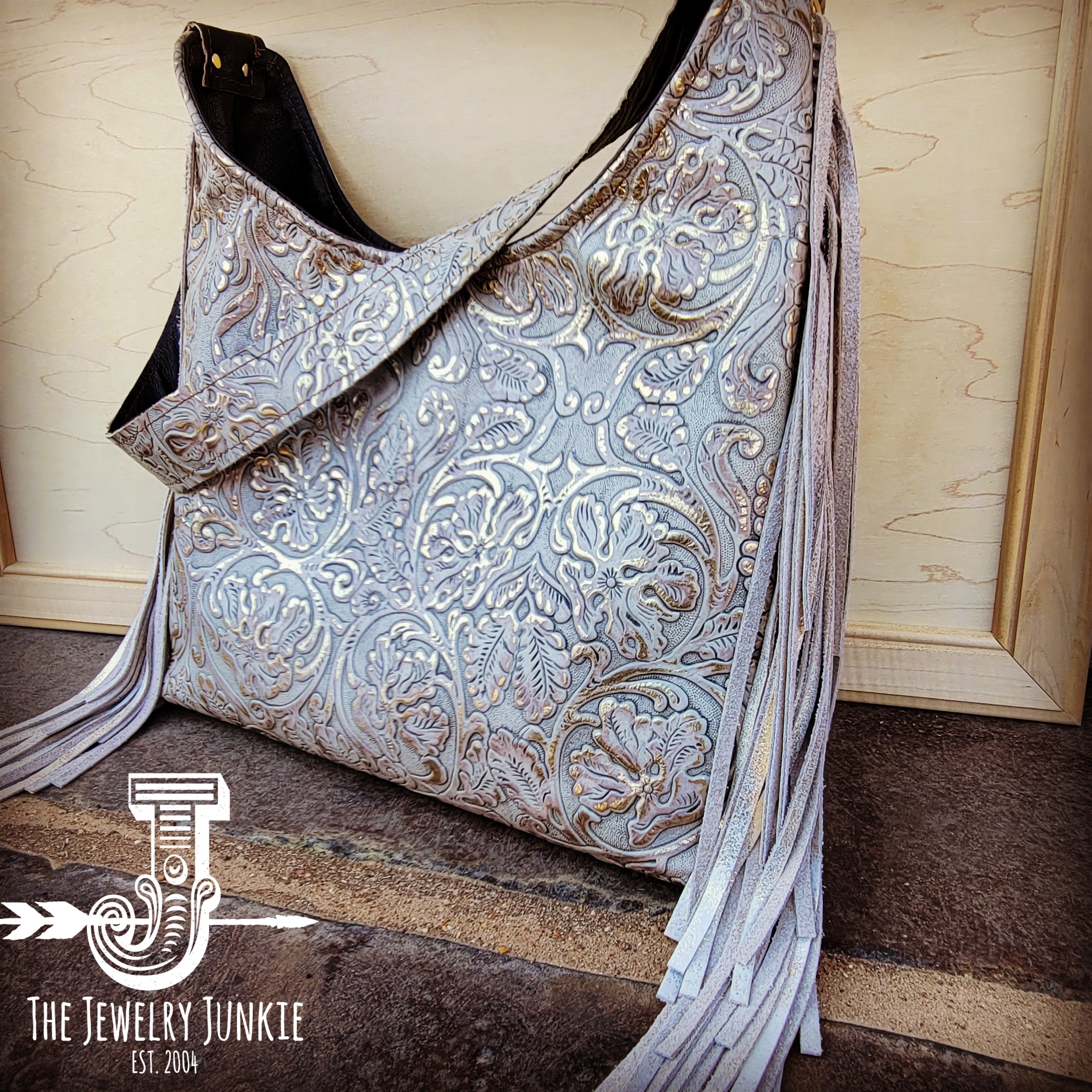 Gilded Cowboy Embossed Handbag - Buy This Boho Purse