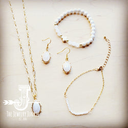 *Genuine Moonstone Teardrop Earrings 211q