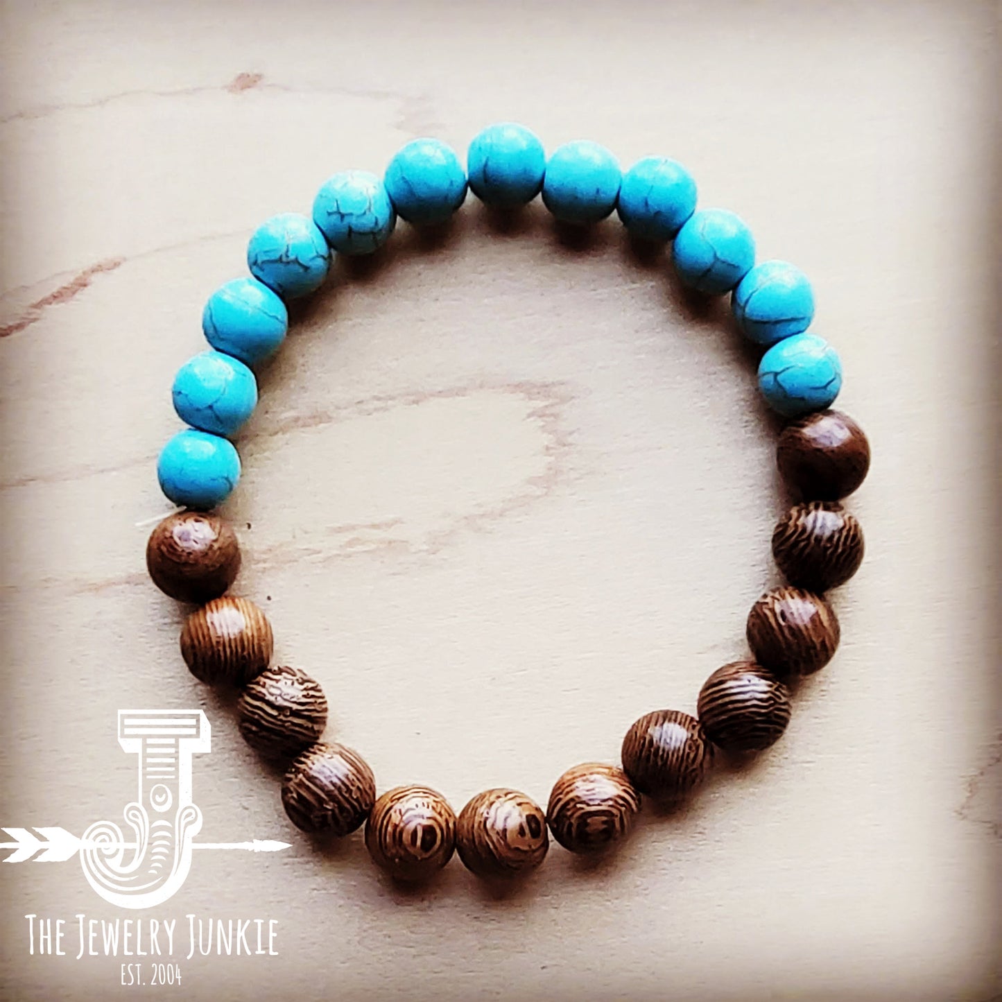 Manfnee Wood Beads Bracelet for Men Women Lava Stone India | Ubuy