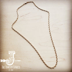 *Matte Gold Chain Link Layering Necklace 254h