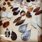 leather earrings 50pairs