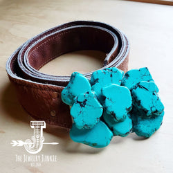 Chunky Turquoise Belt Buckle Turquoise Slab Belt Buckle Online