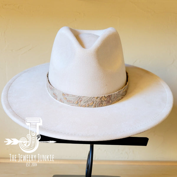 Gilded Cowboy Turquoise Embossed Leather Hat Band