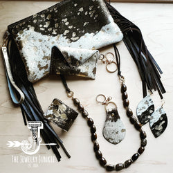 A big boho leather bag from Jewelry Junkie