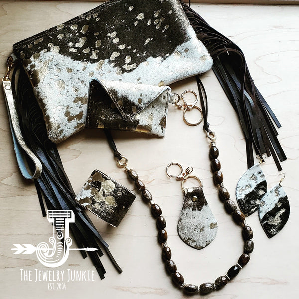 A big boho leather bag from Jewelry Junkie