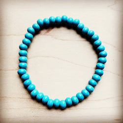 Bracelet Bar-Turquoise Stretch Bracelet