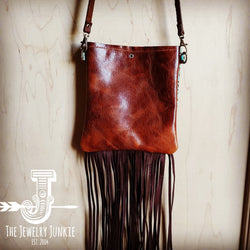 Small Crossbody Handbag w/ Cowboy Tooled Leather 503z