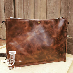 CUSTOMIZABLE Large Box Bag Hair on Hide with Leather Accent 505L