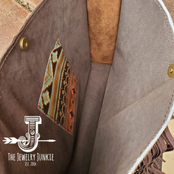 CUSTOMIZABLE Large Box Bag Hair on Hide with Leather Accent 505L