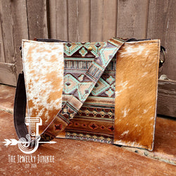 CUSTOMIZABLE Large Box Bag Hair on Hide with Leather Accent 505L