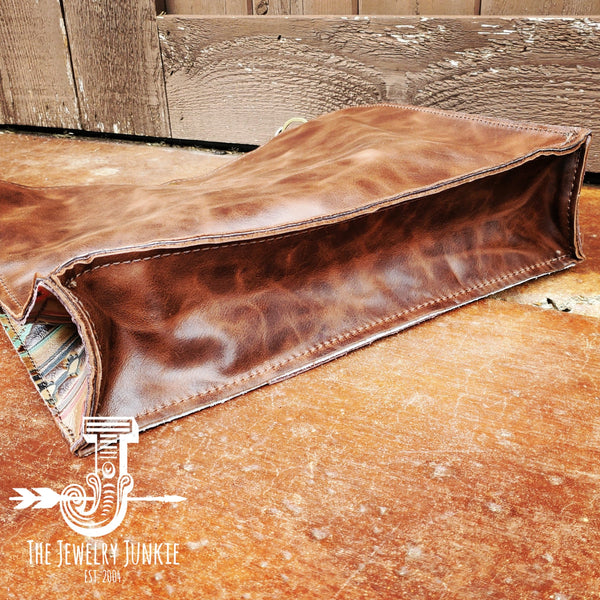 CUSTOMIZABLE Large Box Bag Hair on Hide with Leather Accent 505L