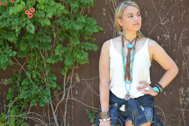 Denim Blue Fan Woven Hoop Earrings 223n